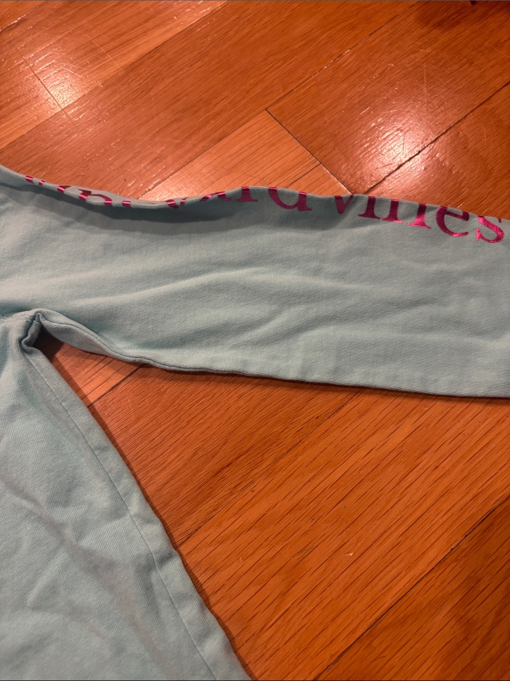 Vineyard Vines Girls' Teal Hoodie with Pink Whale Accent - Picture 3 of 5